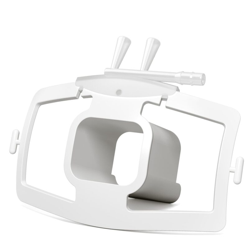 Biteblock for gastroenterology with nasal connector for oxygen therapy – The Block